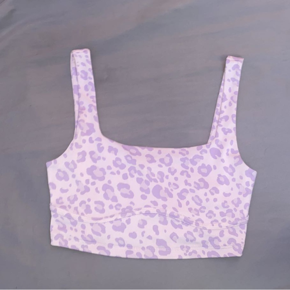 forever 21 leopard cropped tank